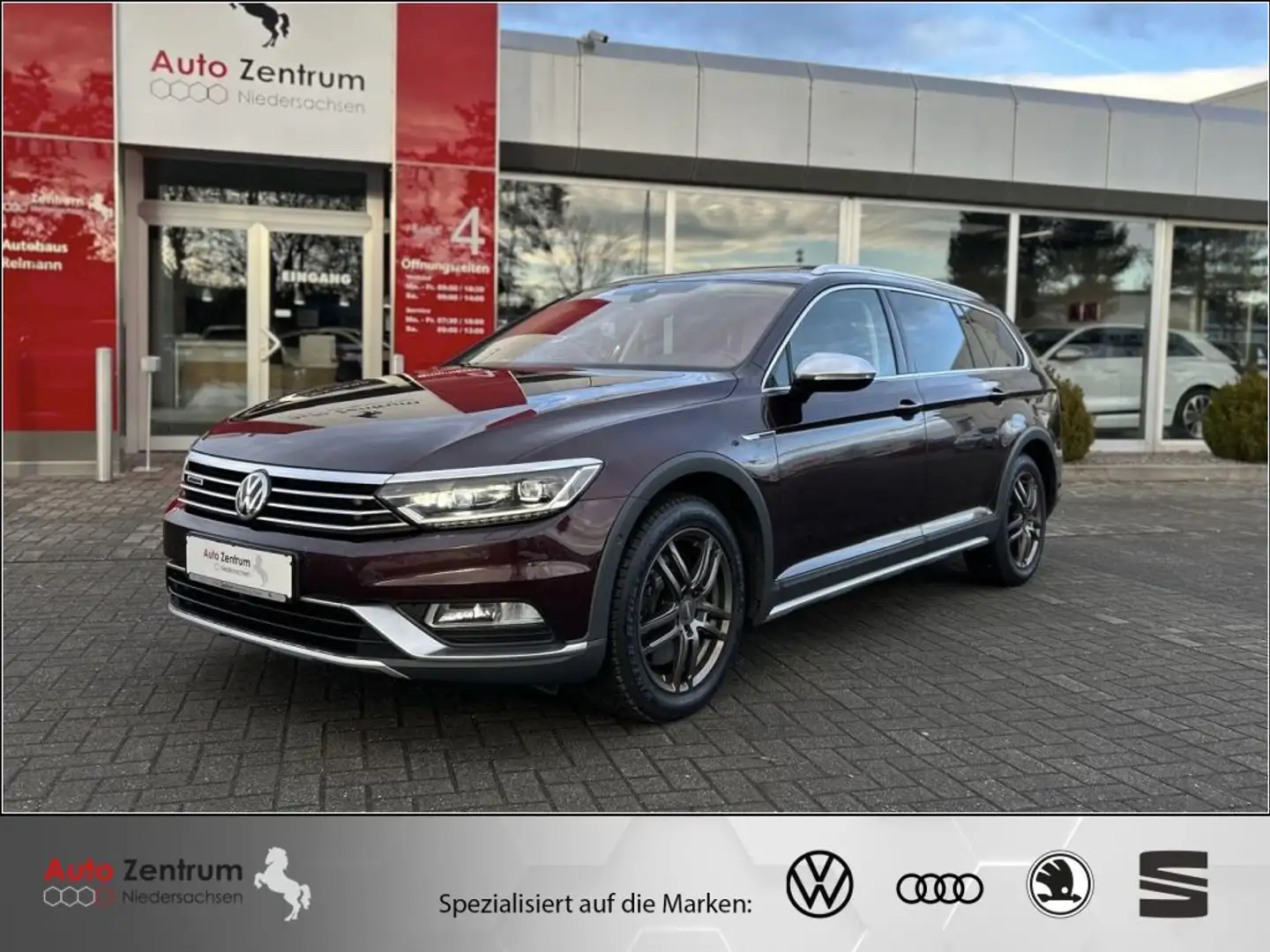 Volkswagen Passat Alltrack 2.0 TDI 4M DYNAUDIO CarPlay AHK*PANO*360° Rouge - 1