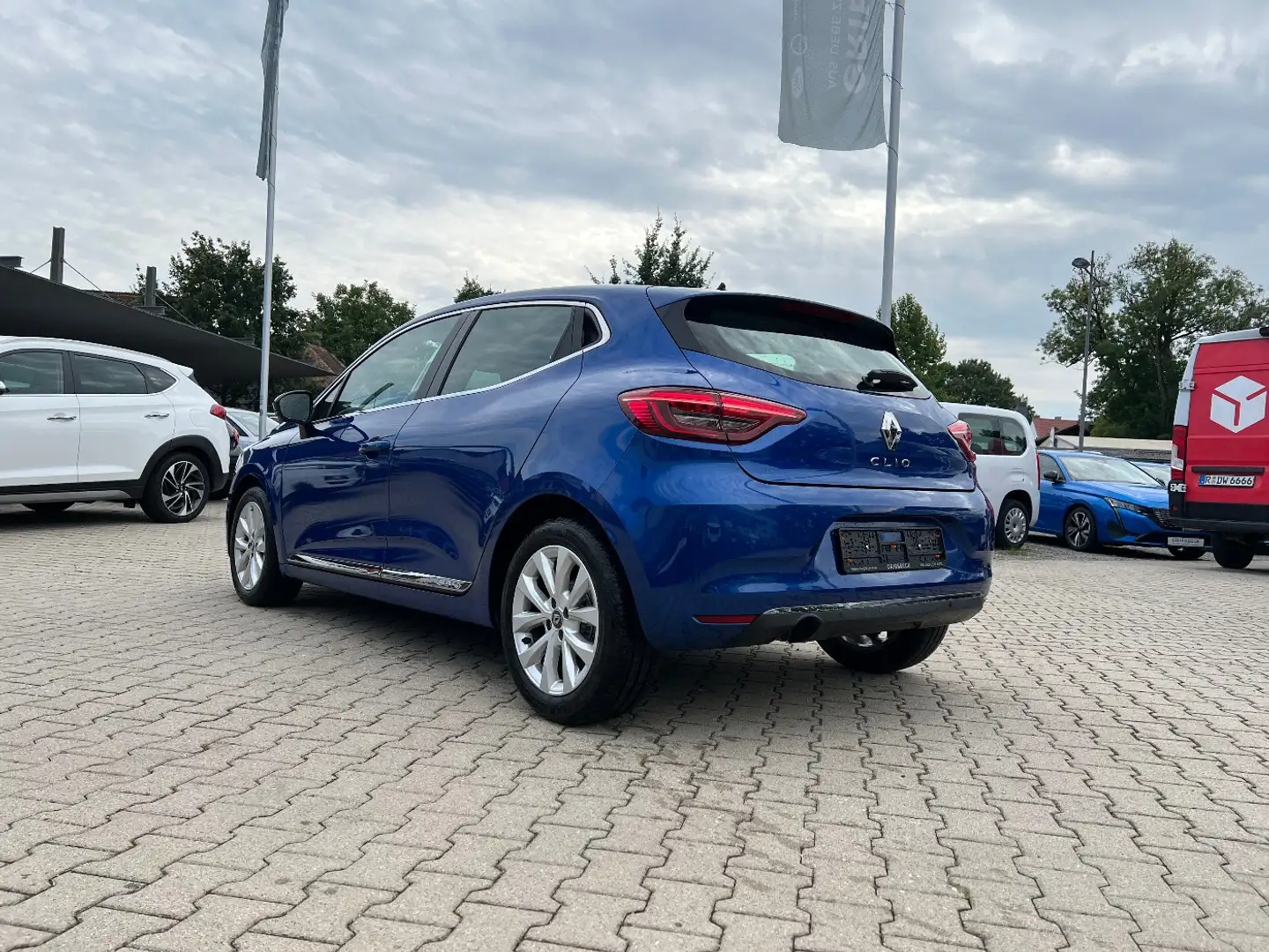 Renault Clio V 1.0 TCe 90 Intens *LED Navi Leder Sitzh.* Blau - 2