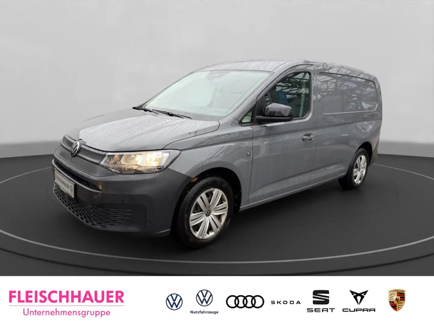 Volkswagen Caddy Cargo 2.0 TDI Navi Musikstreaming DAB Ausparkassis Grau - 1