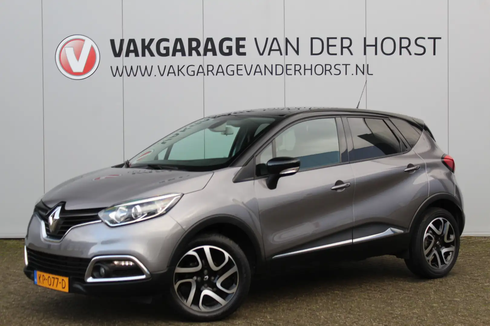 Renault Captur 0.9 TCe 90 PK Dynamique Hoge instap met 89.851Km T Grijs - 1