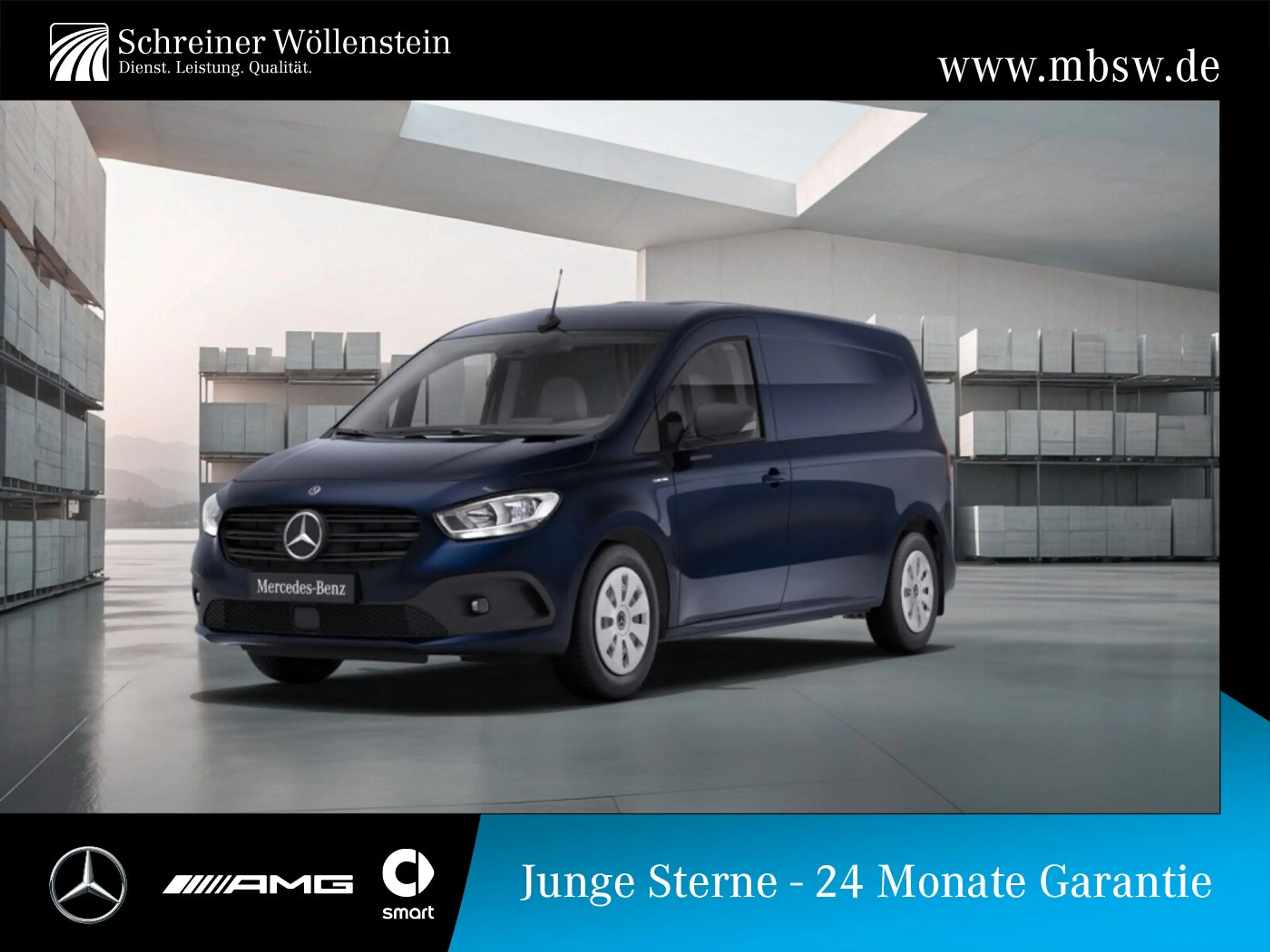 Mercedes-Benz Citan e Kastenwagen lang Ambi*MBUX*DAB*AHK*AUT