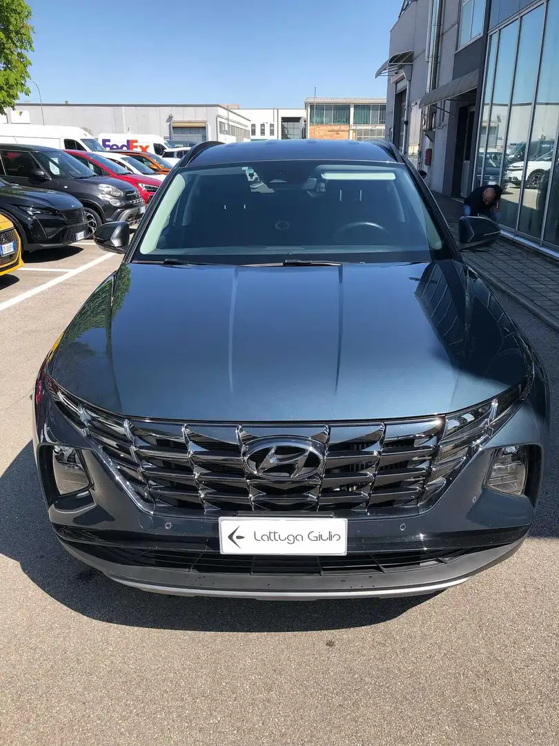 Hyundai TUCSON 3ª serie 1.6 T-GDI HYBRID  48V DCT Exellence Grijs - 2