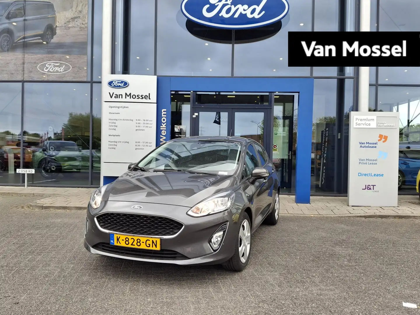 Ford Fiesta 1.0 EcoBoost Connected Gris - 1