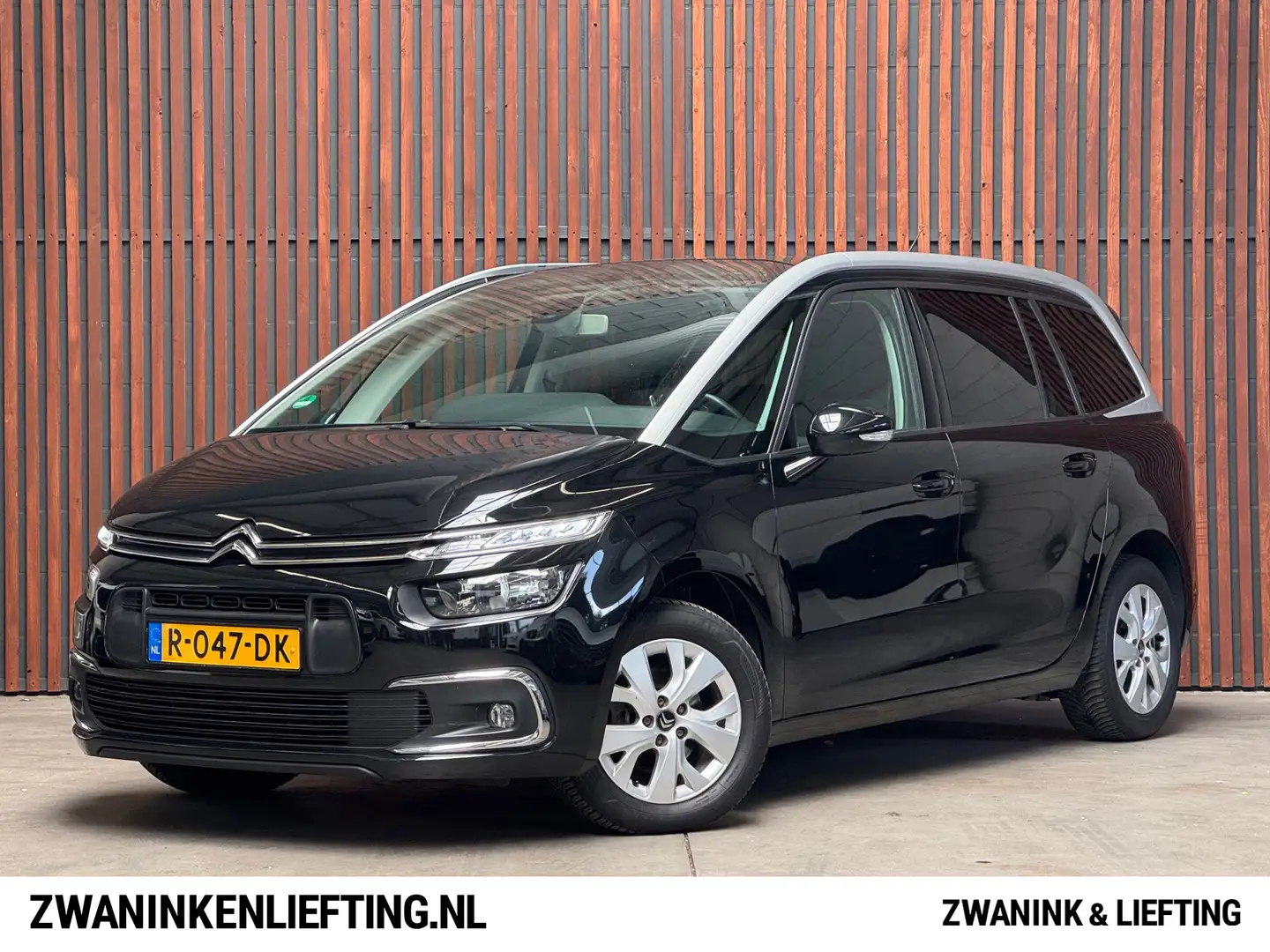 Citroen Grand C4 SpaceTourer 1.2 PureTech Shine AUT. 7 Pers. NAVI-PDC-CRUISE-CL Zwart - 1