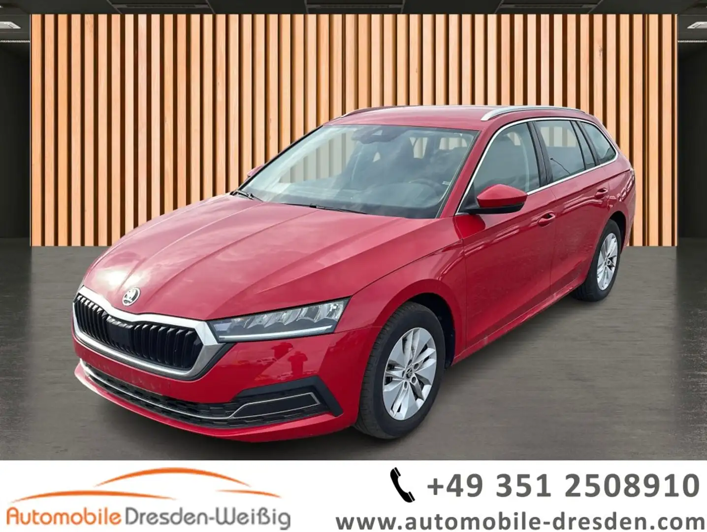 Skoda Octavia Combi 2.0 TDI Ambition Plus*Kamera*LED* Rot - 1