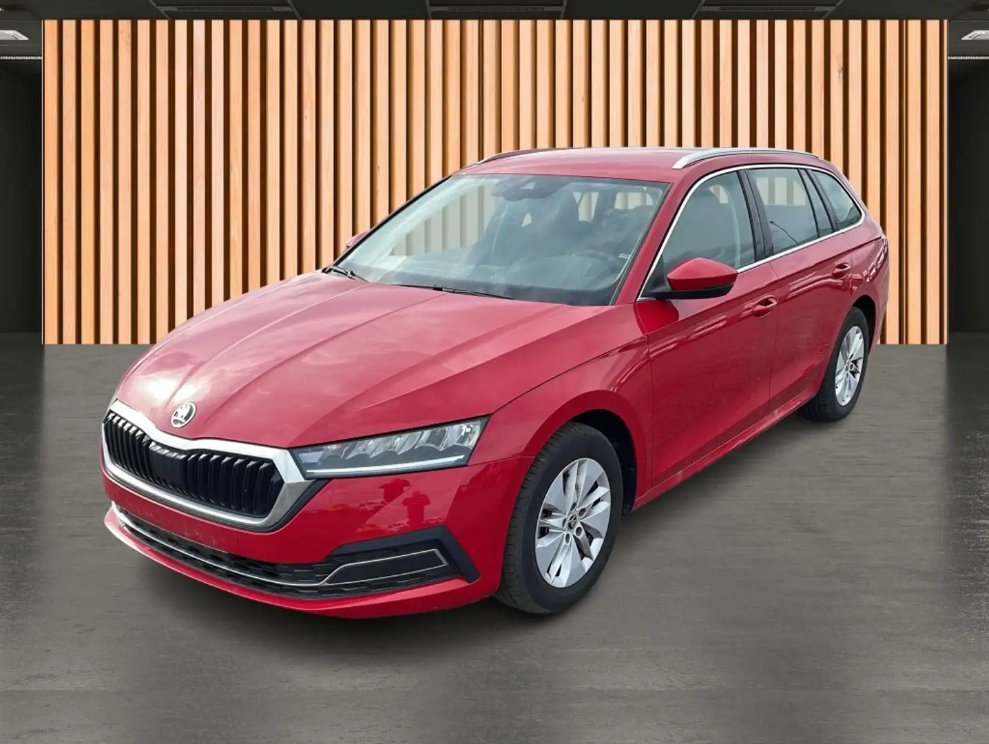 Skoda Octavia Combi 2.0 TDI Ambition Plus*Kamera*LED* Rot - 2