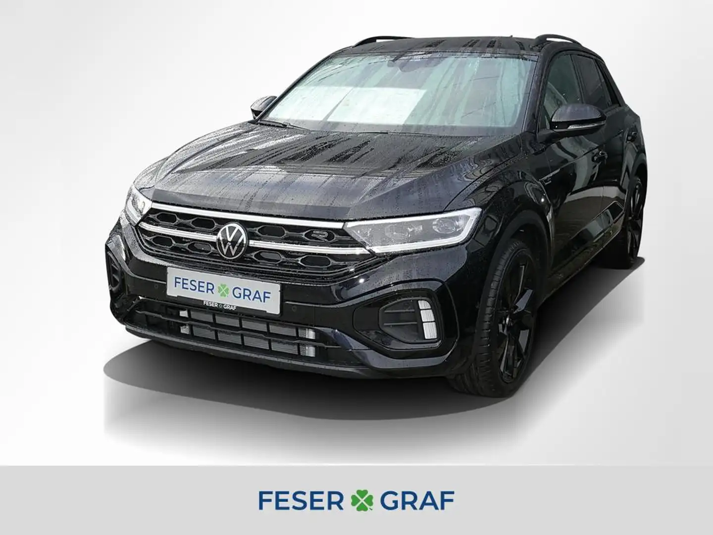 Volkswagen T-Roc 1.5 TSI R-Line DSG AHK IQ.DRIVE Navi RüKa Schwarz - 1