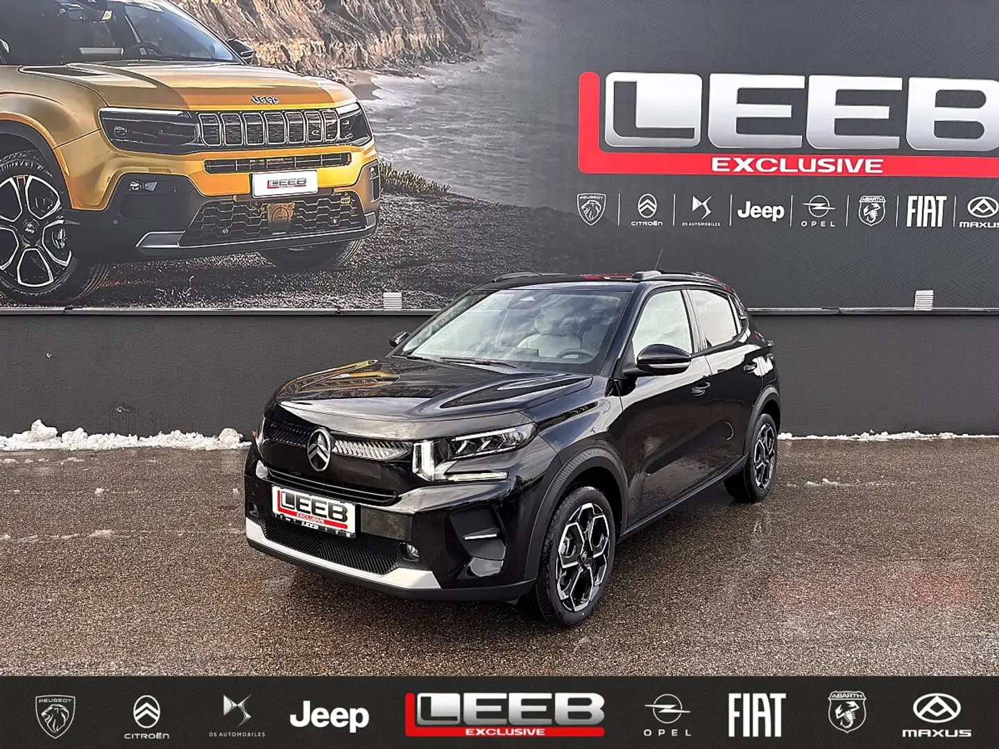 Citroen C3 PureTech 100 S&S 6-Gang-Manuell Max inkl. Winte... Schwarz - 1