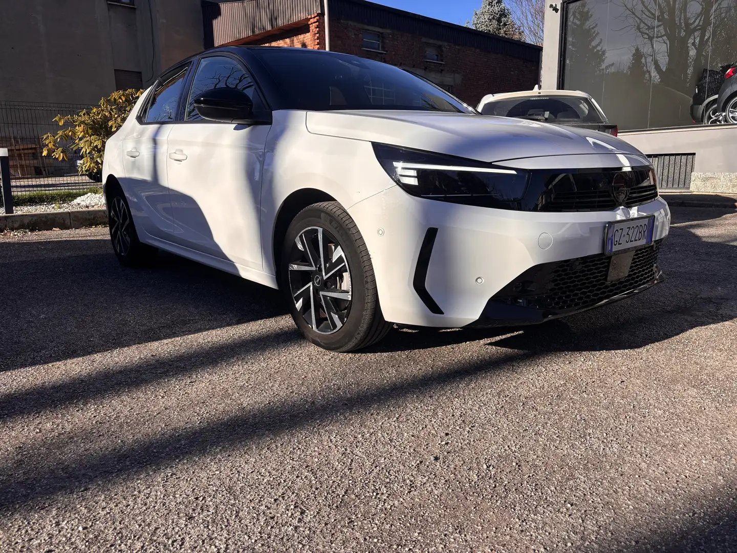 Opel Corsa 1.2 hybrid GS 100cv dct6 Solo 13.650 Km Weiß - 2