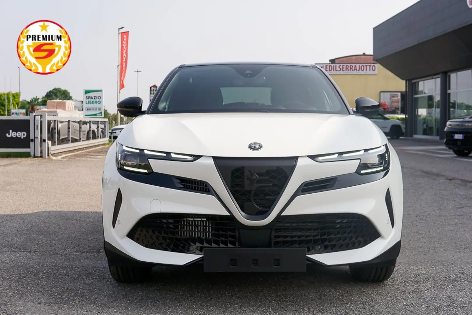 Alfa Romeo Junior 1.2 136cv Ibrida Speciale PACK TECHNO | TETTO NERO Bianco - 2