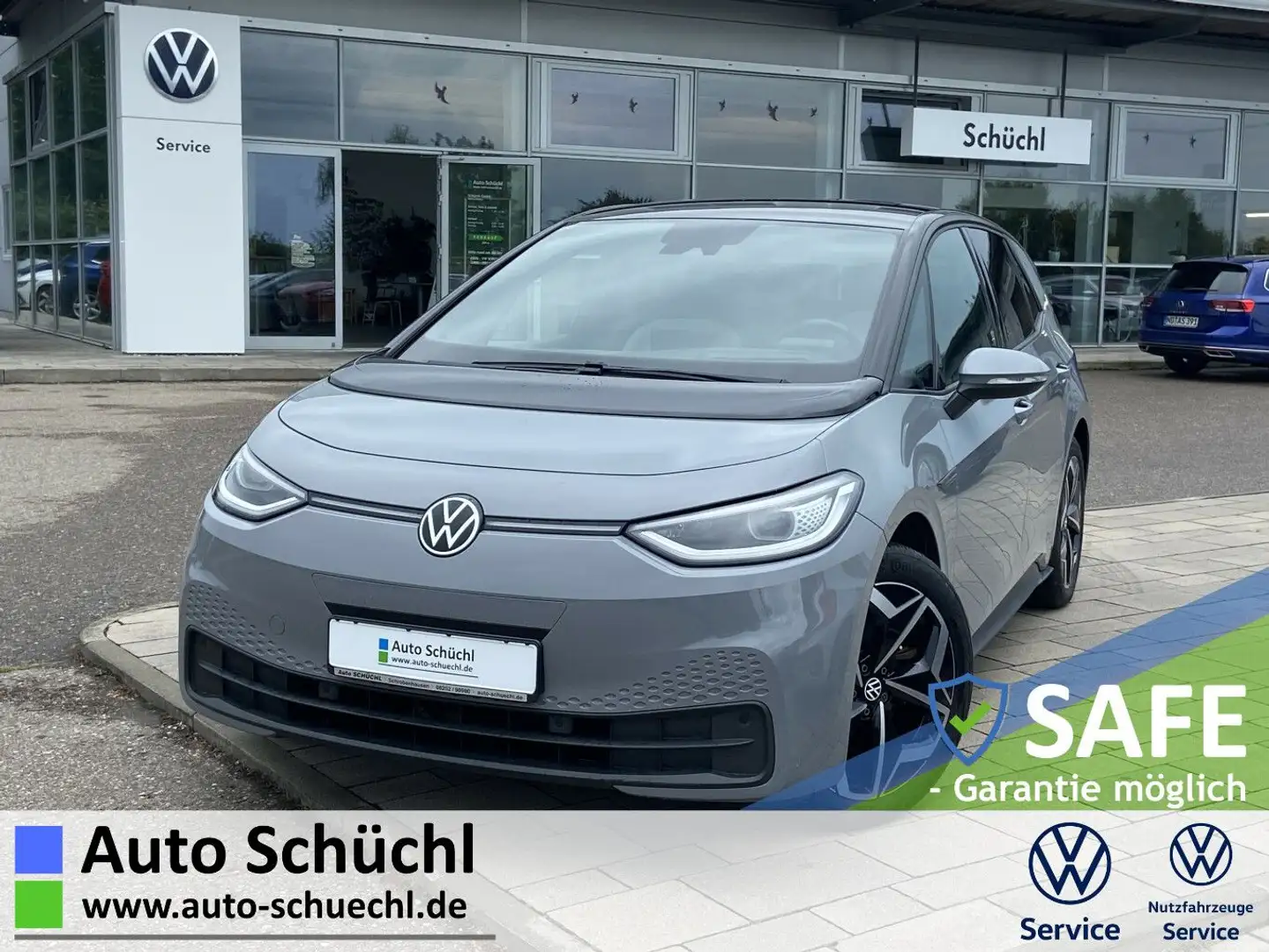 Volkswagen ID.3 PRO-S 82 kWh WÄRMEPUMPE+NAVI+MATRIX-LED+CC Grau - 1