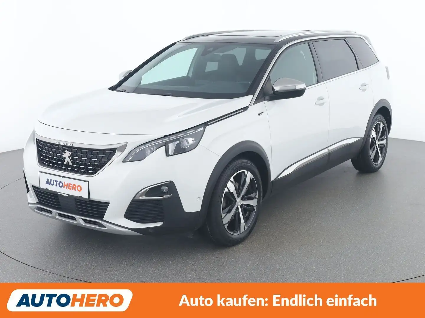 Peugeot 5008 2.0 Blue-HDi GT Line Weiß - 1