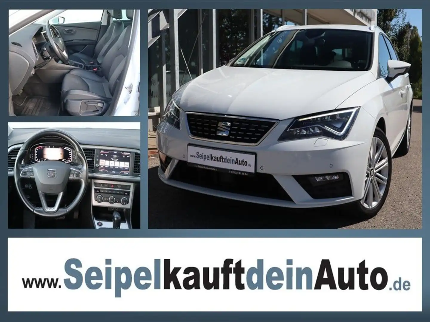 SEAT Leon ST Xcellence*ACC*SHZ*KAMERA*LED* Weiß - 1