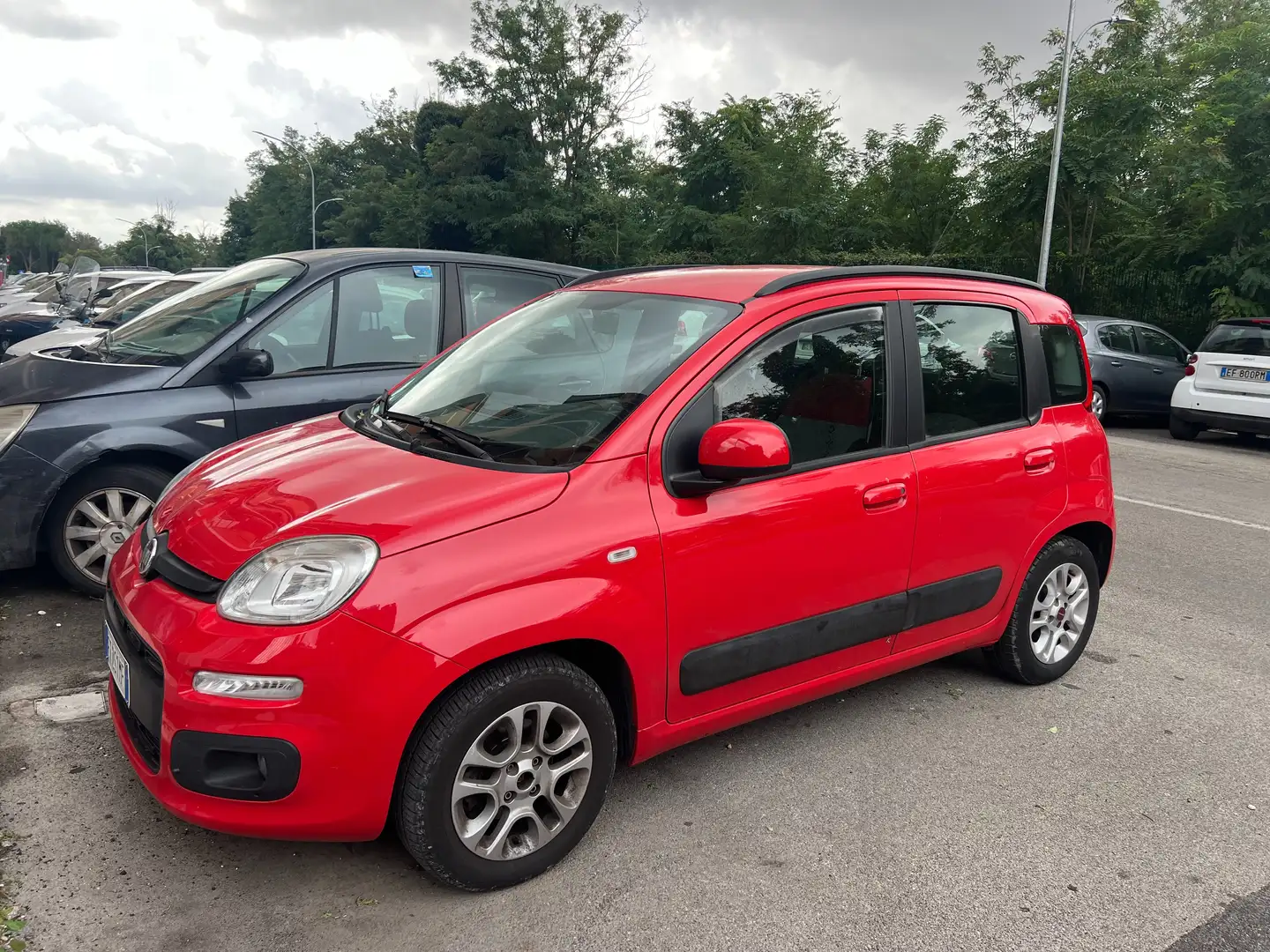 Fiat Panda 1.2 Lounge easypower Gpl 69cv KM 29.000 !!!! Rosso - 1