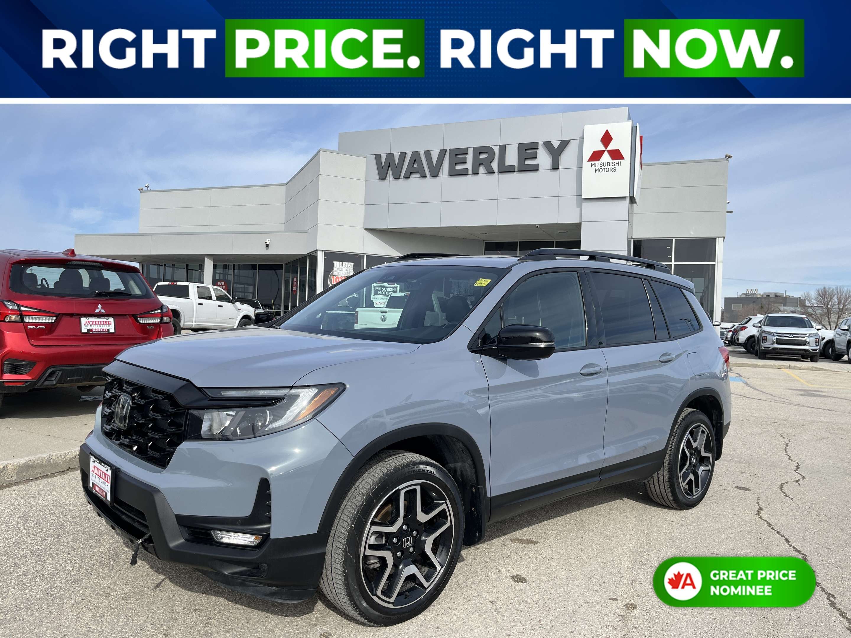 Gray 2023 Honda Passport SUV / Crossover 9-Speed Automatic
