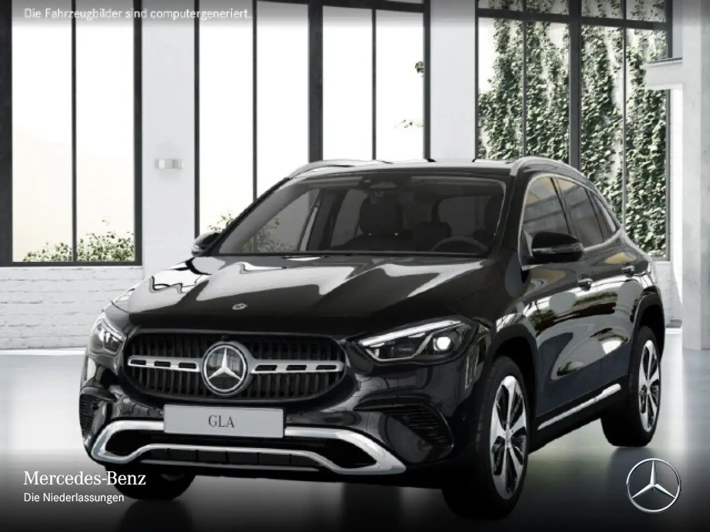 Mercedes-Benz GLA 180 d PROGRESSIVE+360°+MULTIBEAM+BURMESTER+8G Noir - 2