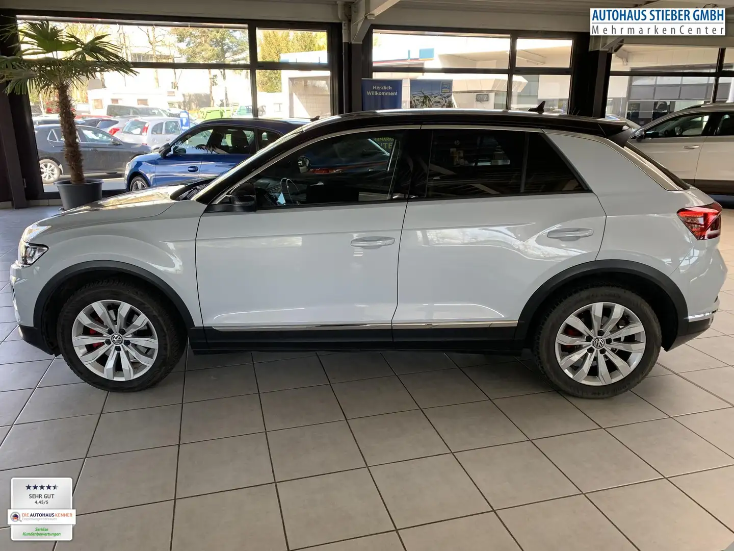 Volkswagen T-Roc Sport 4Motion 140 kW (190 PS), Autom. 7-Gang, A... Weiß - 2