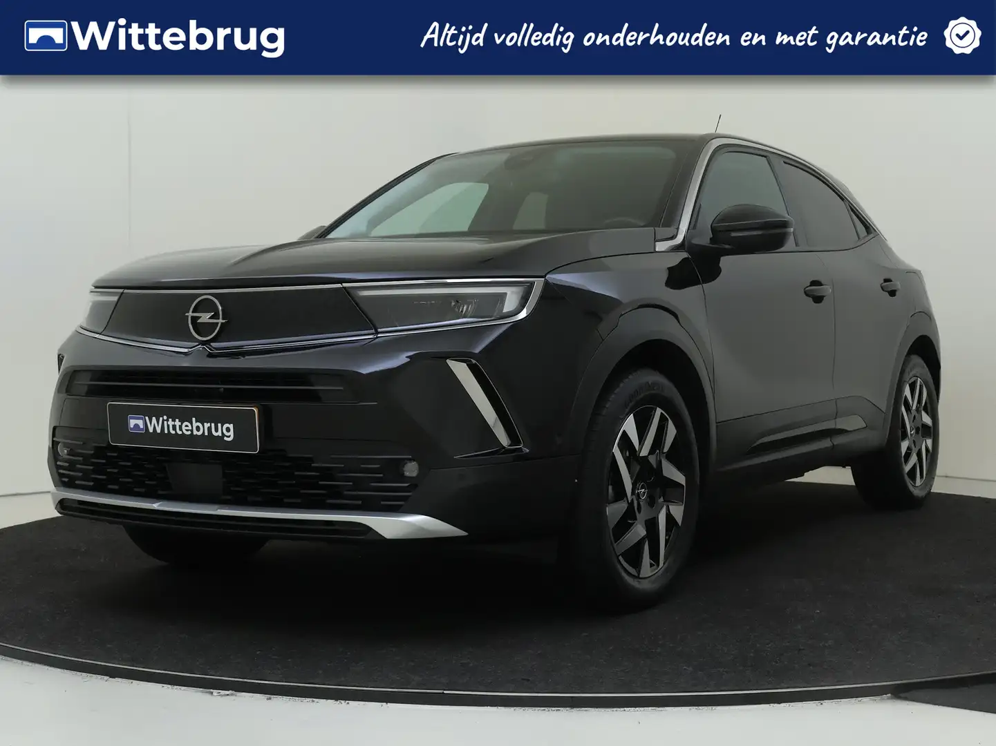 Opel Mokka-E Elegance 50-kWh 11kw bl. | Adaptieve cruisecontrol Zwart - 1