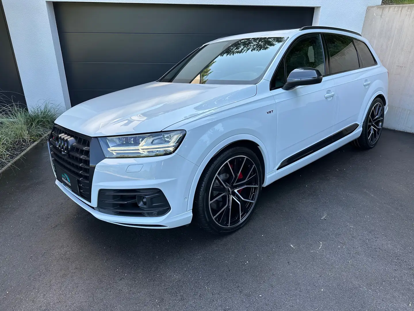 Audi SQ7 4.0TDI*quattro*MATRIX*PANO*AHK*7-Sitzer*22Zoll*uvm Weiß - 2