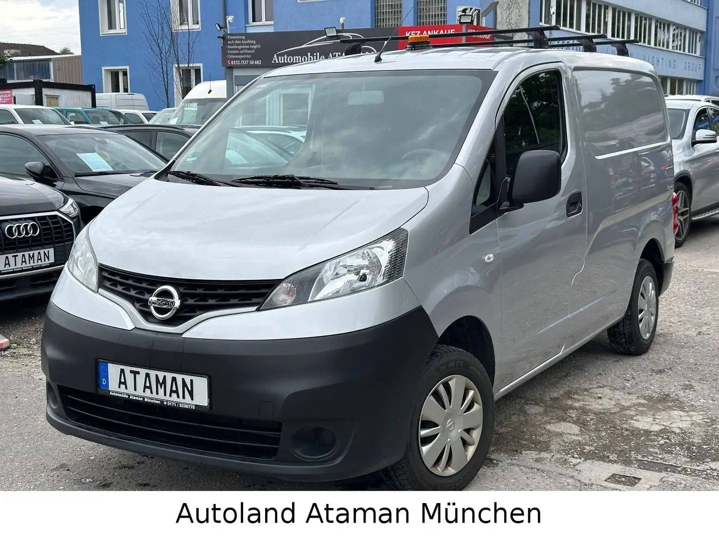Nissan NV200 *Evalia* Kasten Comfort / AHK / Euro 6 Plateado - 2