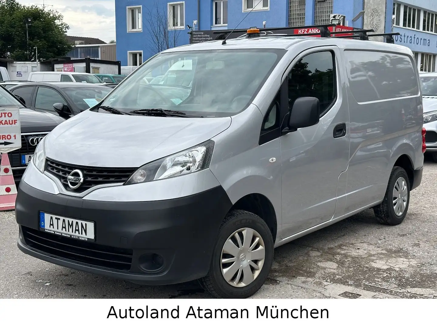 Nissan NV200 *Evalia* Kasten Comfort / AHK / Euro 6 Plateado - 1