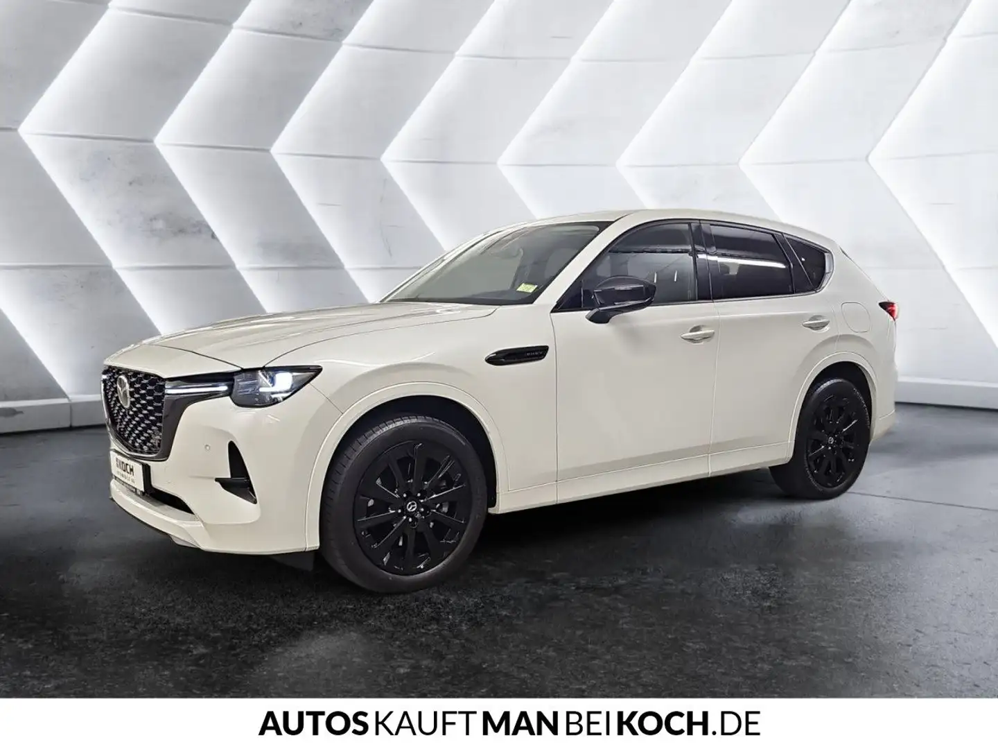 Mazda CX-60 AWD PHEV HOMURA PANO AHK BOSE ACC SHZ KAM Blanc - 2