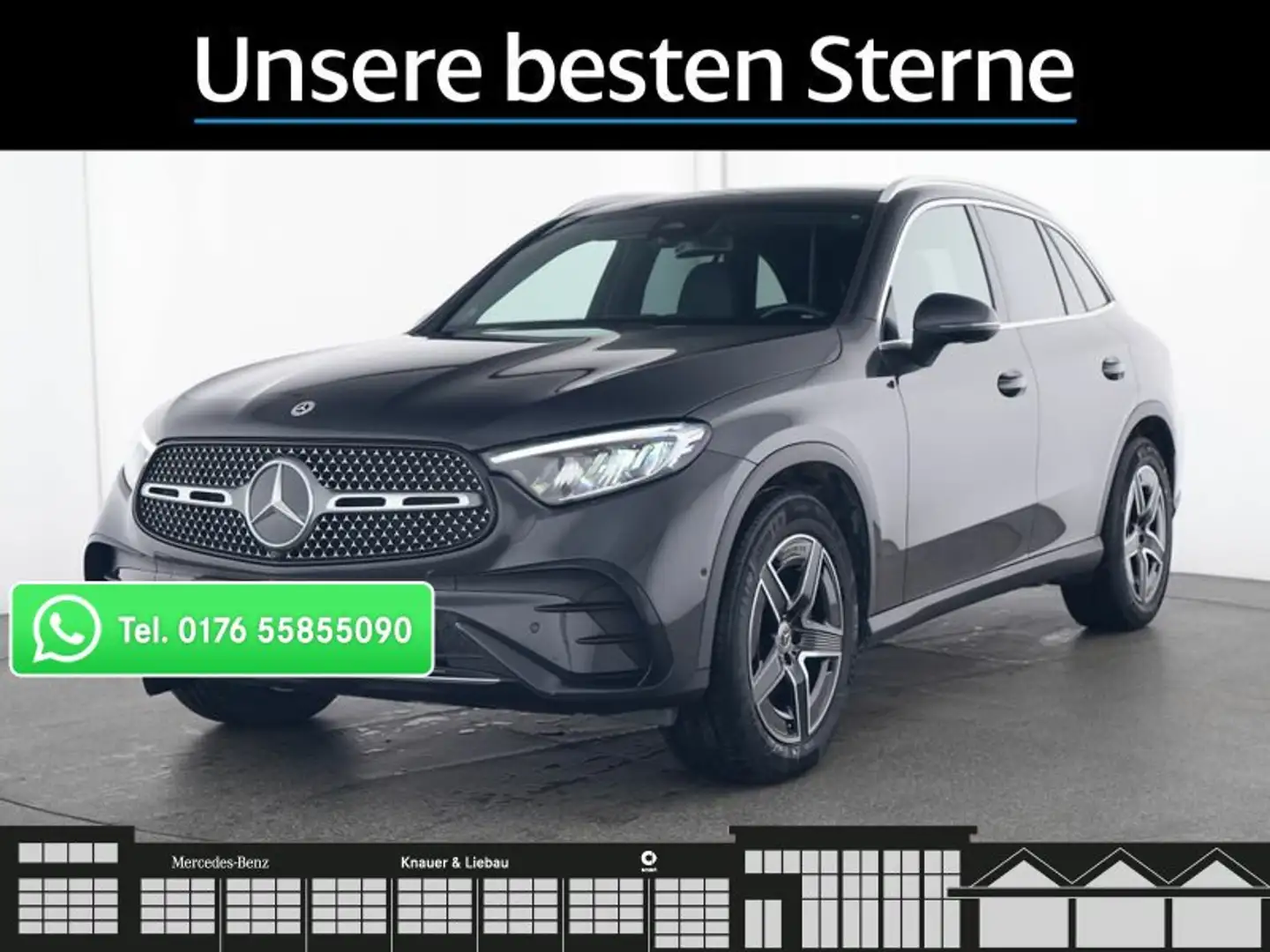 Mercedes-Benz GLC 220 GLC 220d 4M AMG-Line Advanced*Pano*AHK*Memory*Cam Grau - 1