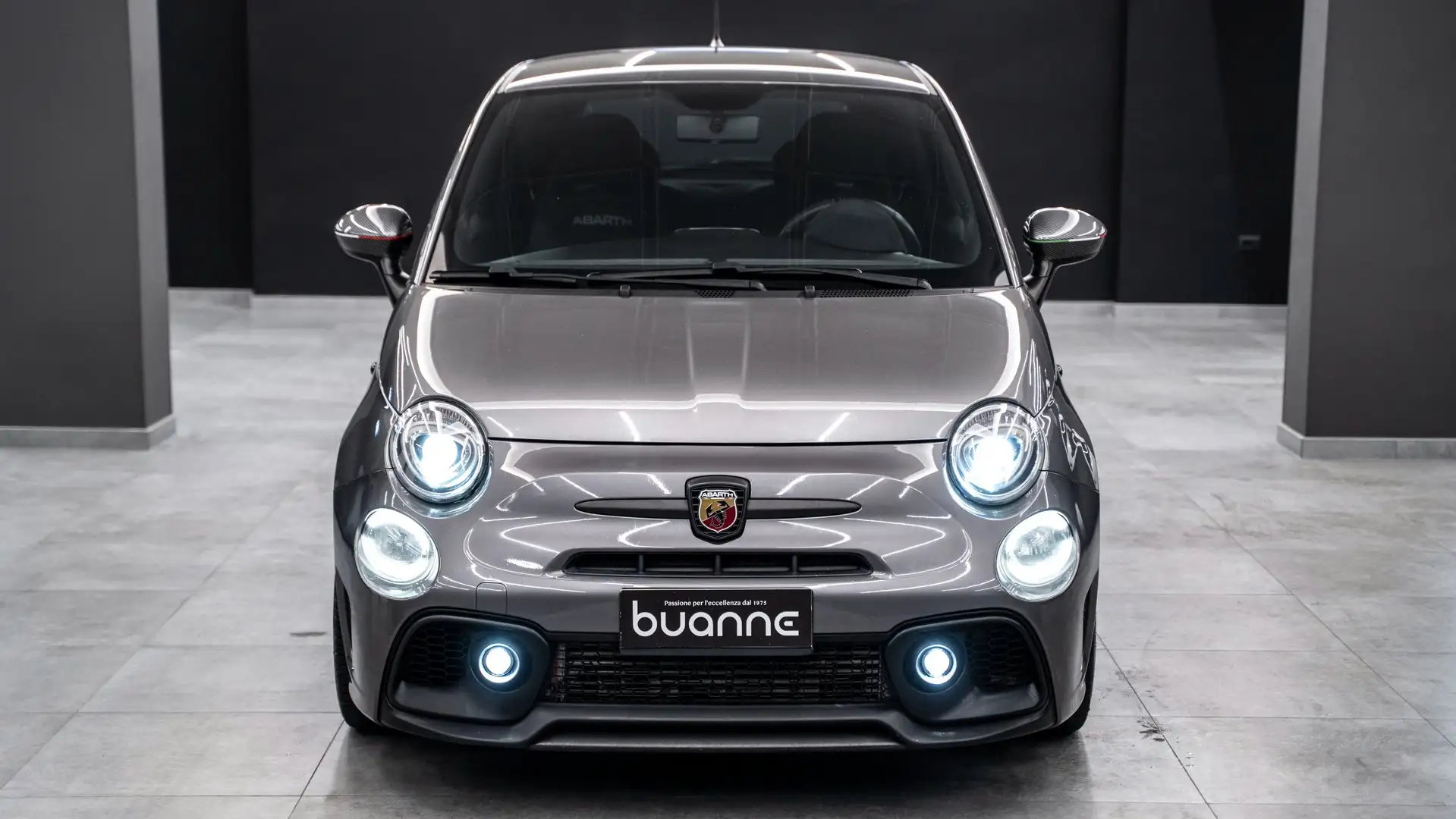Abarth 595 Competizione 1.4 180CV T JET SABELT BREMBO SCARICO KM CERT ITA Szürke - 2