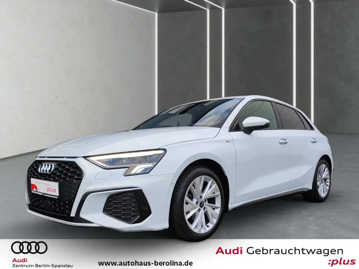 Audi A3 35 TFSI S line S tronic *NAV+*LED* Weiß - 2