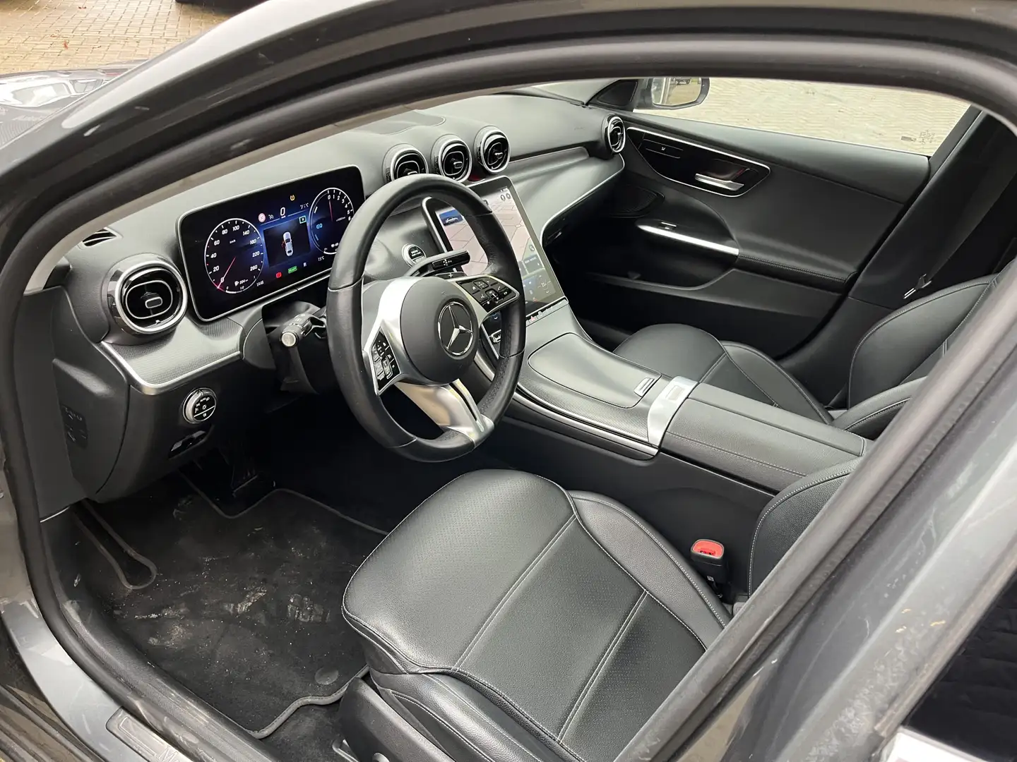Mercedes-Benz C 300 e Luxury Line Led / Carplay / Clima / Schuif-kante Grijs - 2