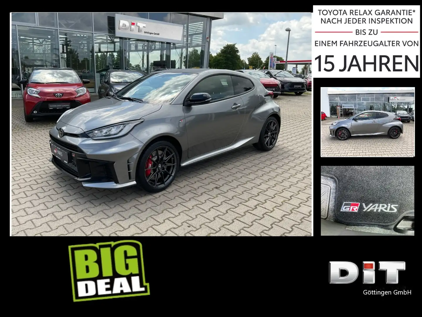 Toyota Yaris 1.6 HighPerformance SOFORT VERFÜGBAR Silber - 1