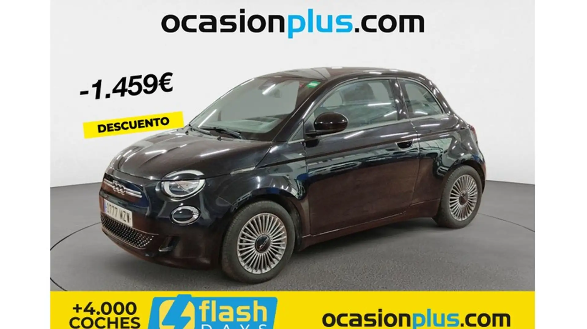 Fiat 500e 70Kw Icon Negro - 1