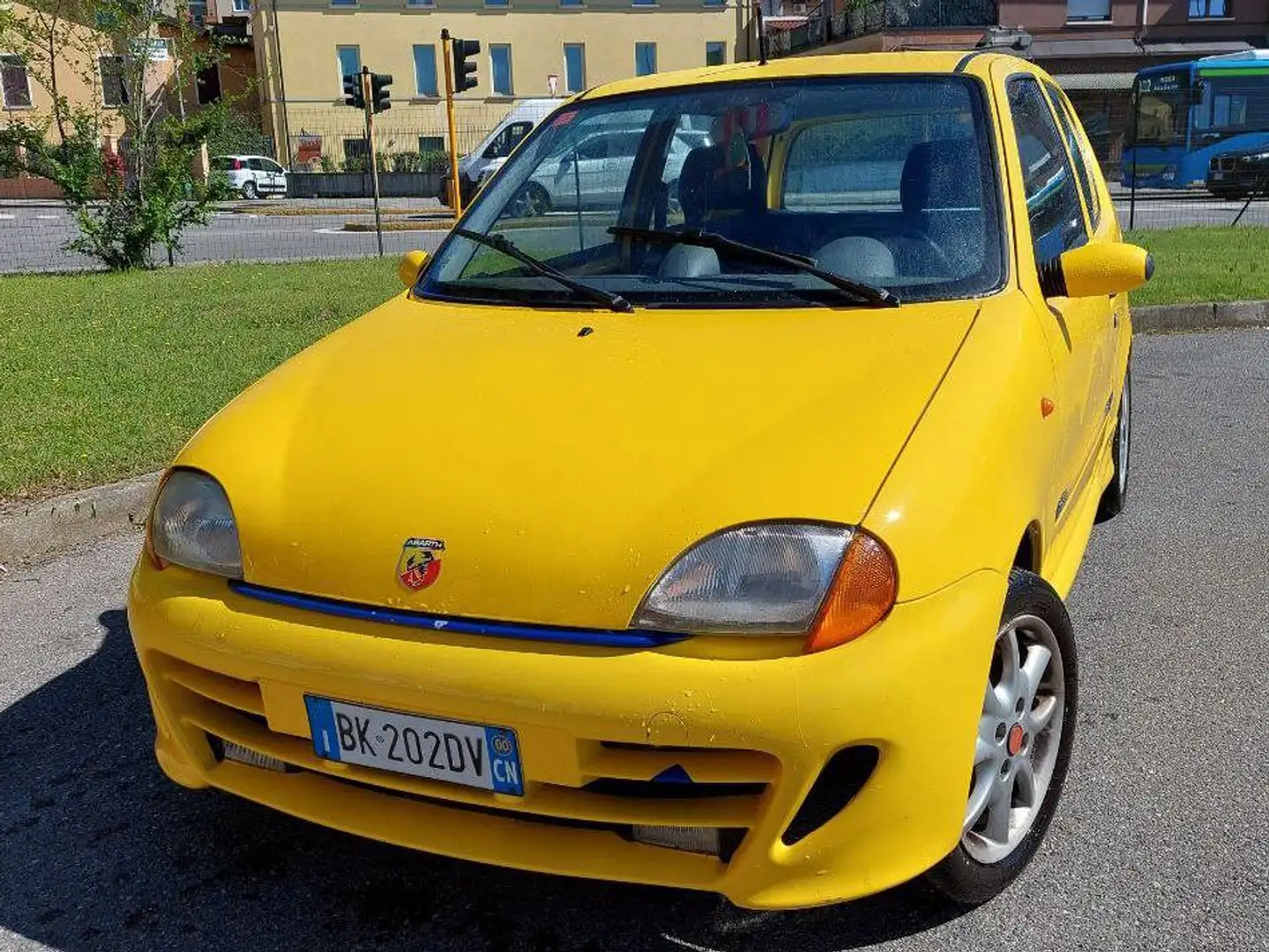 Fiat Seicento 600 Sporting Abarth Жовтий - 2