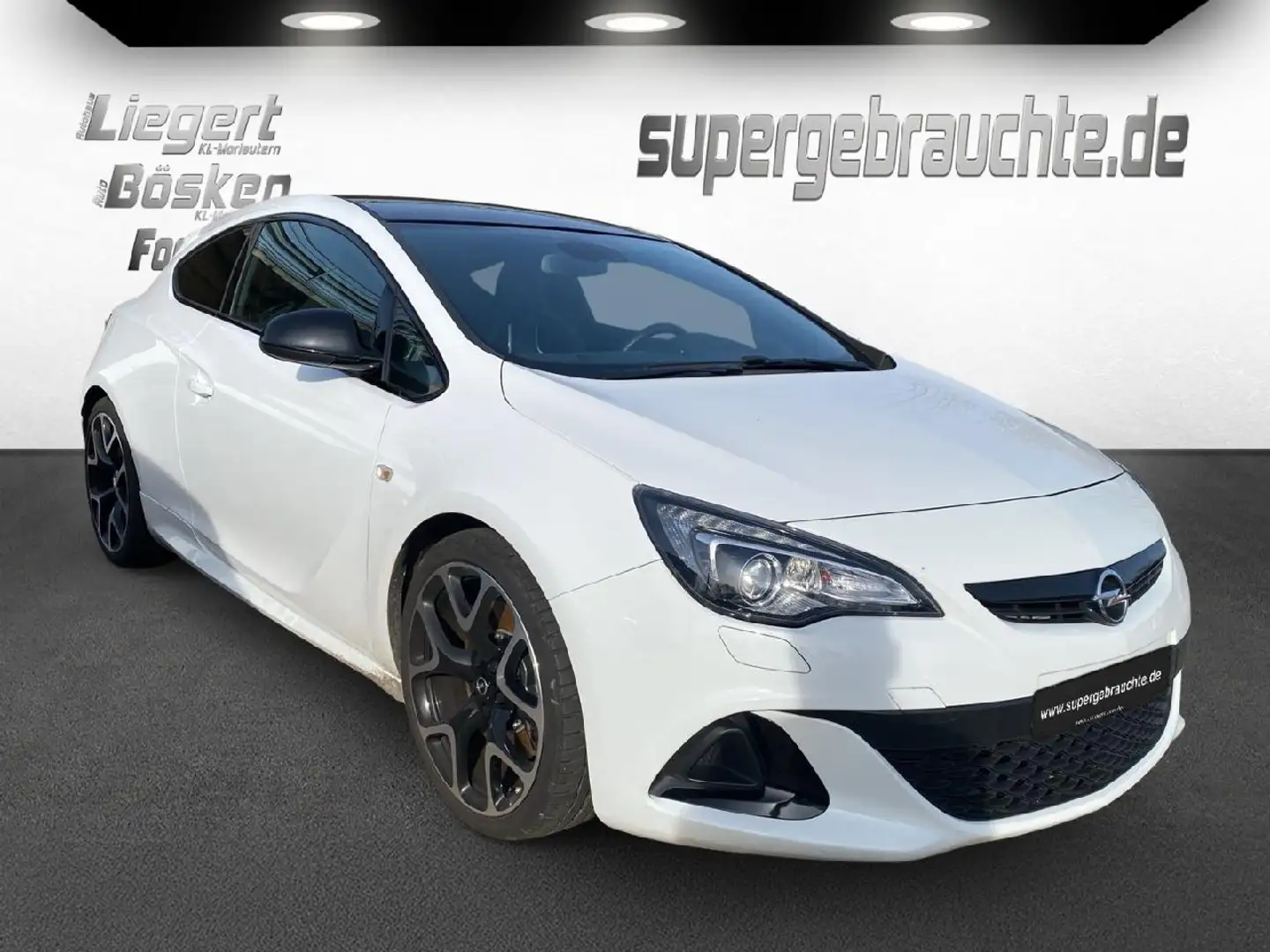 Opel Astra Astra J GTC OPC Blanc - 1