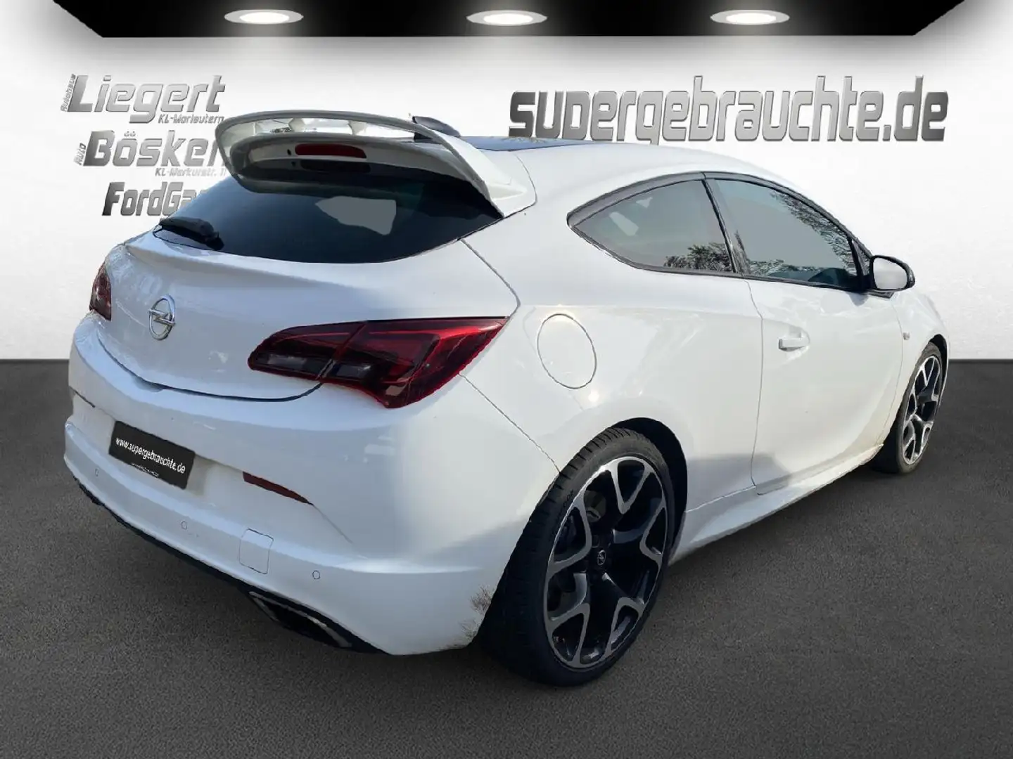 Opel Astra Astra J GTC OPC Blanc - 2