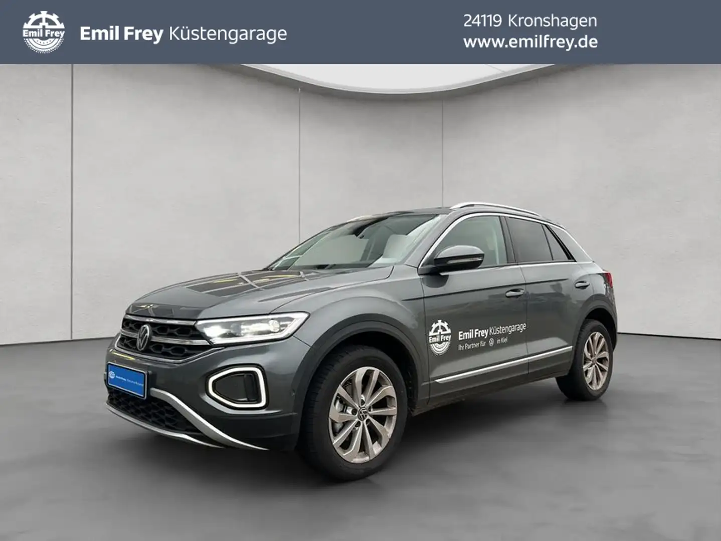 Volkswagen T-Roc 1.5 TSI OPF DSG Style IQ.Drive RFK Grau - 1