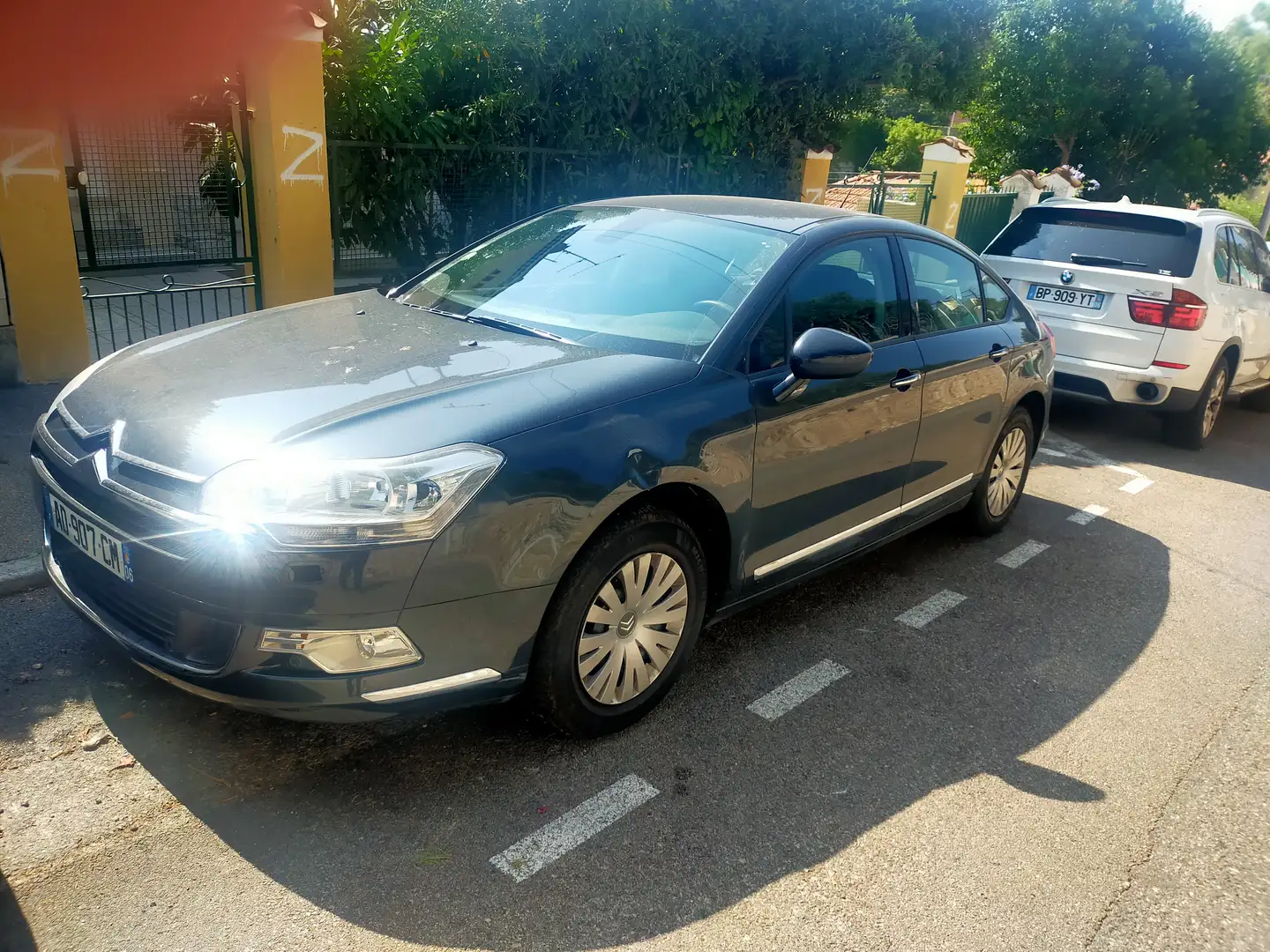 Citroen C5 C5 HDi 110 FAP Airdream Dynamique Gris - 1