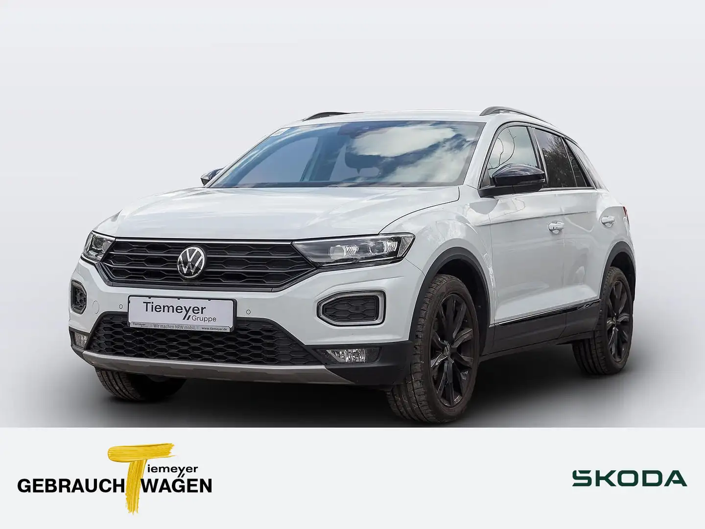 Volkswagen T-Roc 1.5 TSI DSG BLACK STYLE LM18 LED NAVI KAME Blanc - 1