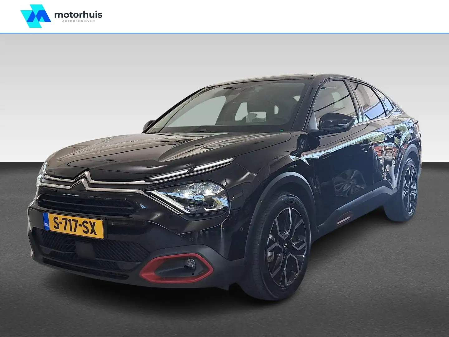 Citroen E-C4 X | SHINE | NAVI | KEYLESS | HEAD-UP | PACK RED | Zwart - 1
