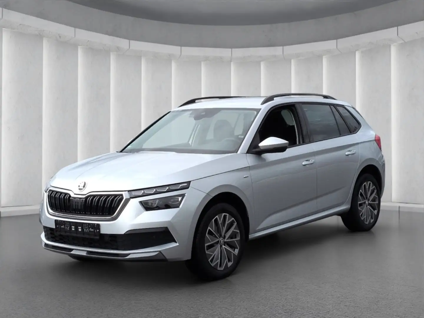 Skoda Kamiq CLEVER 1.0TSI*Voll-LED Navi R-Kam Keyless Silber - 2