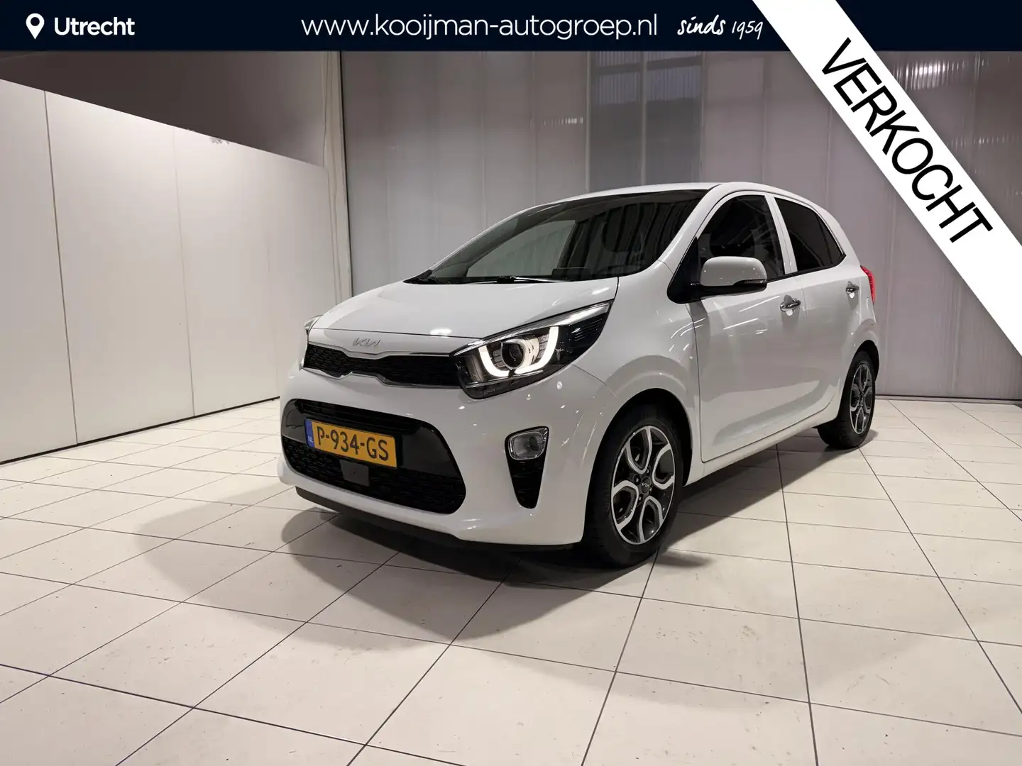 Kia Picanto 1.0 DPi DynamicPlusLine Apple Carplay/Android Auto Blanco - 1