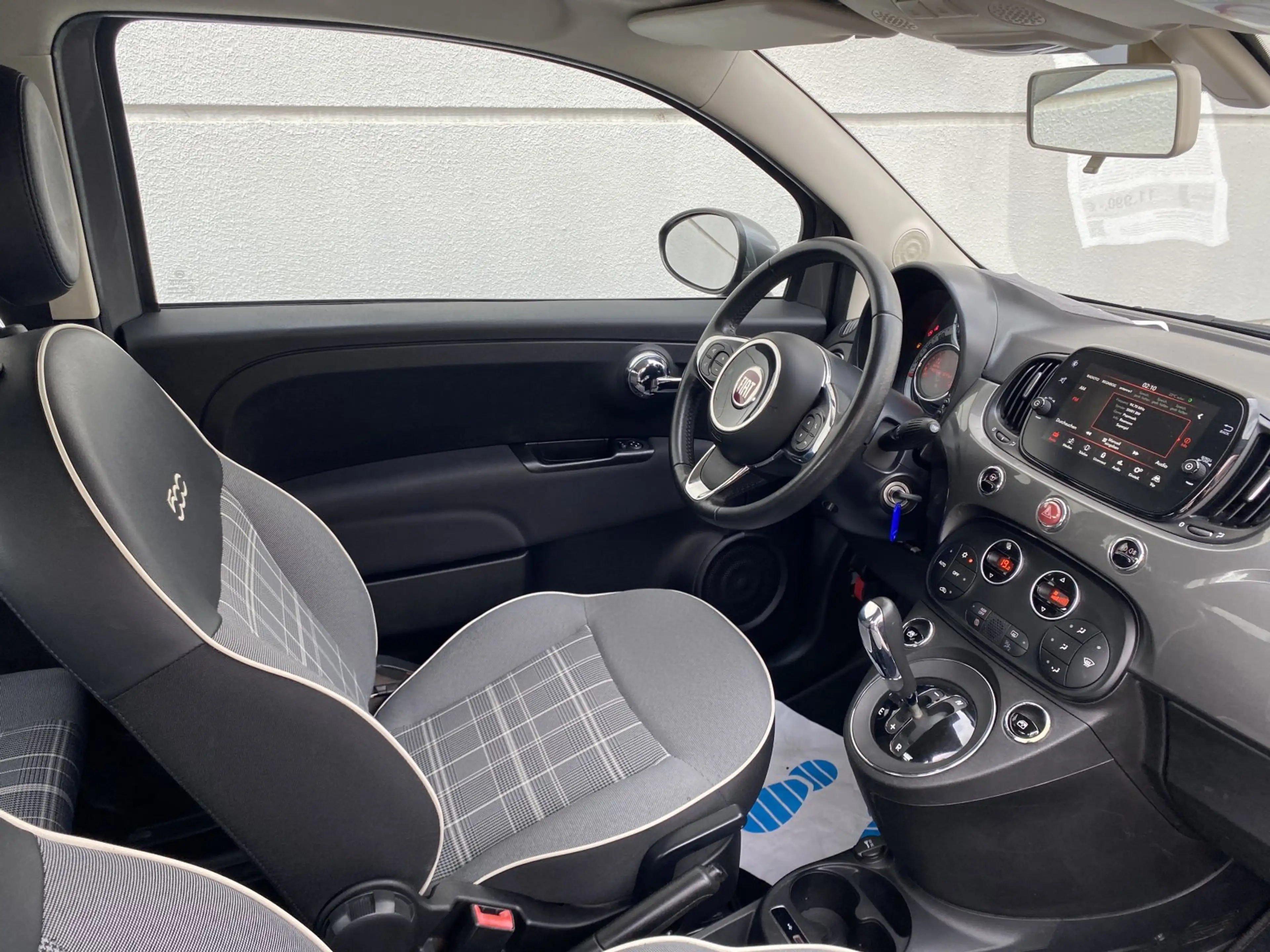 Fiat 500C 1.2 8V Dualogic Lounge Tmat Bt CarPlay AndAuto — photo 13