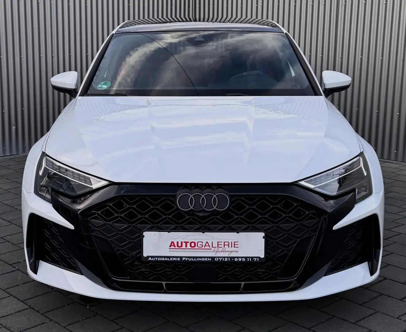 Audi RS3 Limousine 400PS Pano 19Zoll 1.Hand Netto !!! Blanco - 2