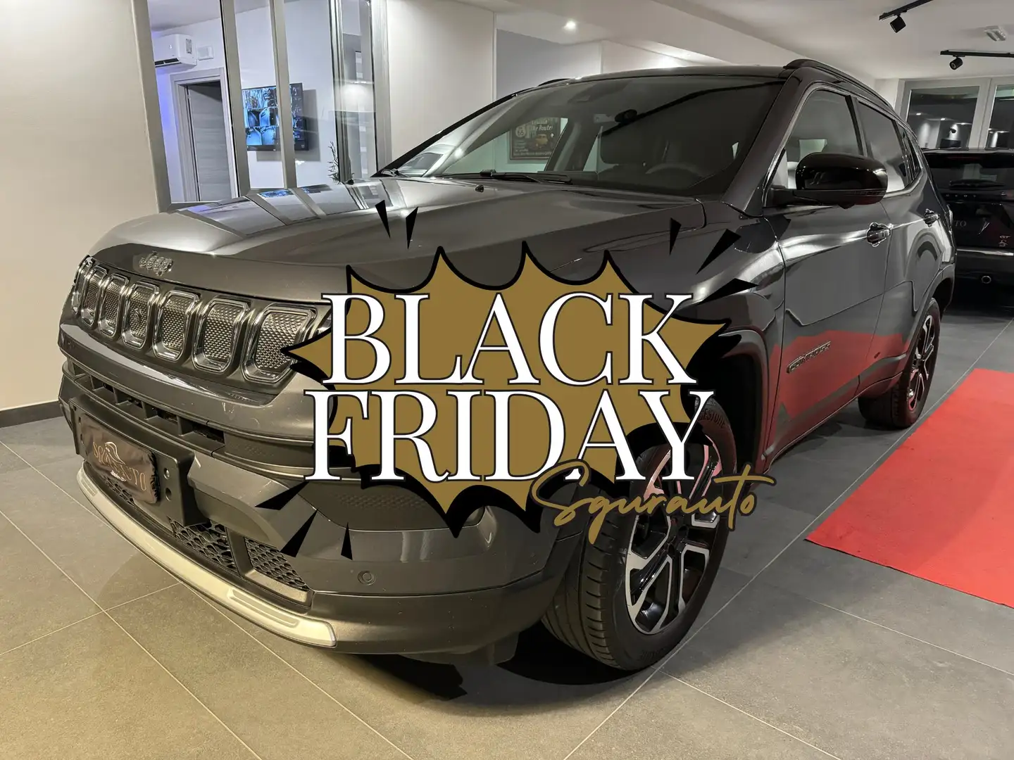 Jeep Compass 1.6 MJT 130CV LIMITED 2022 Gris - 1