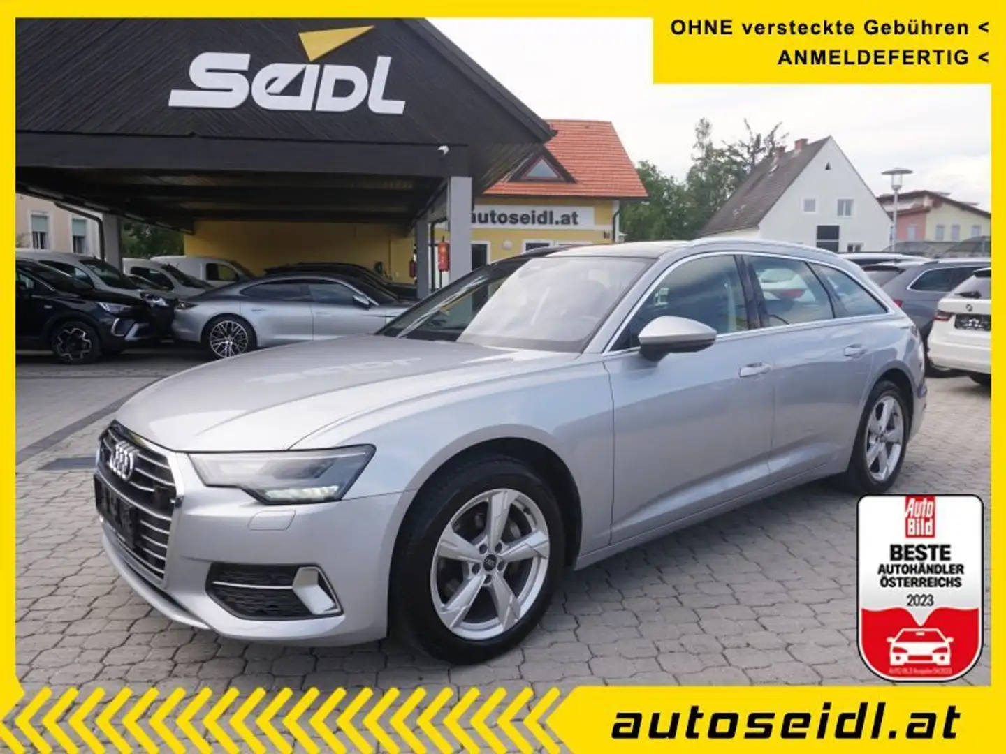 Audi A6 Avant 40 TDI quattro sport S-tronic *TOPAUSSTATTU Silber - 1