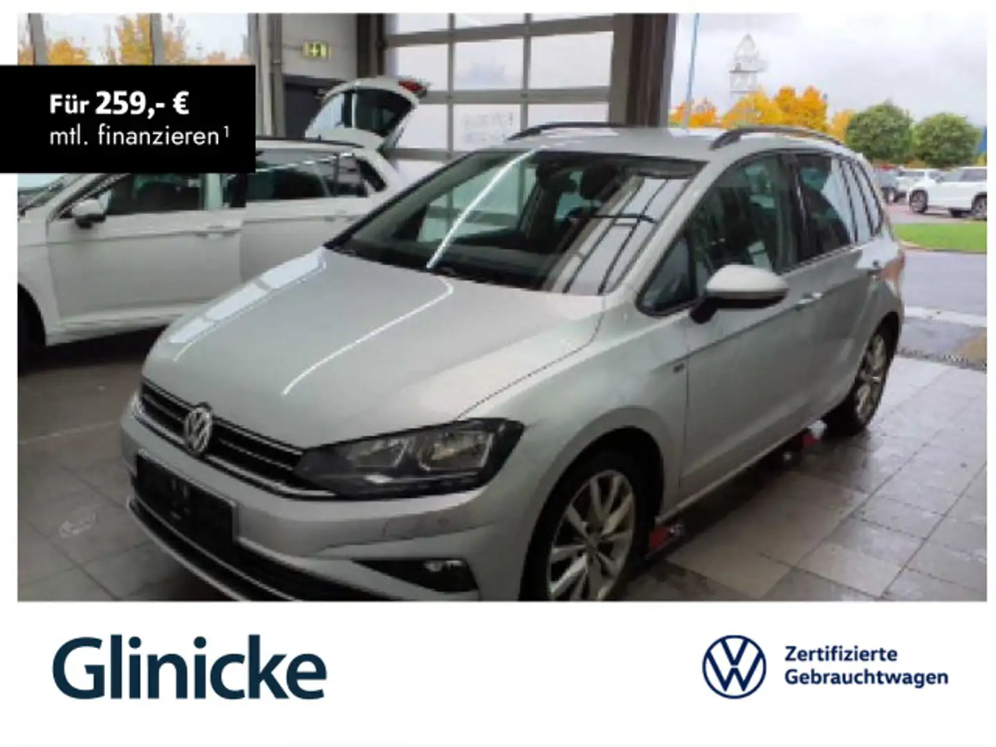 Volkswagen Golf Sportsvan 1.5 TSI Join Klima Navi AHK Silber - 1