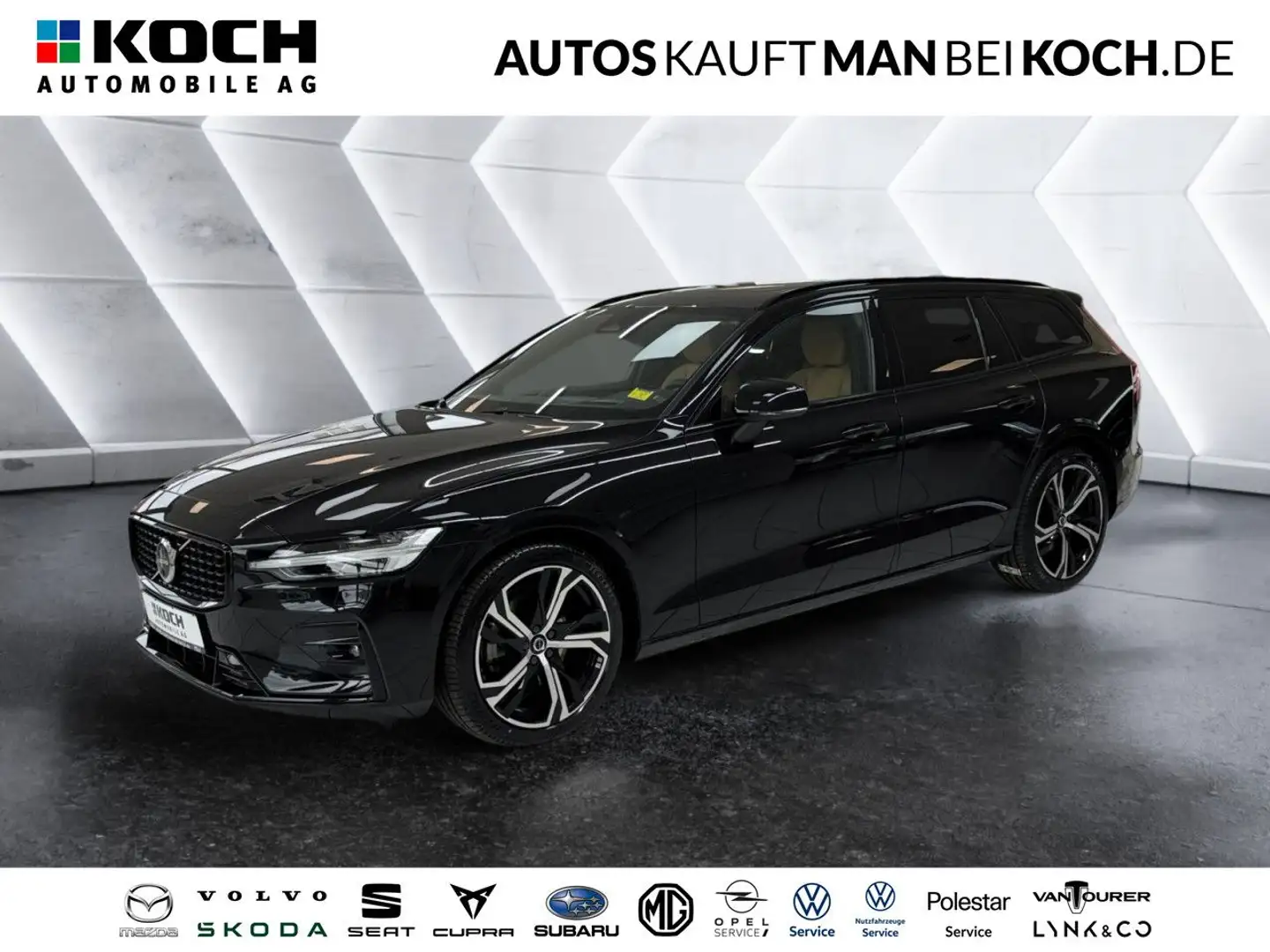 Volvo V60 B4B Ultra Dark HIGH- END Ausstattung Zwart - 1