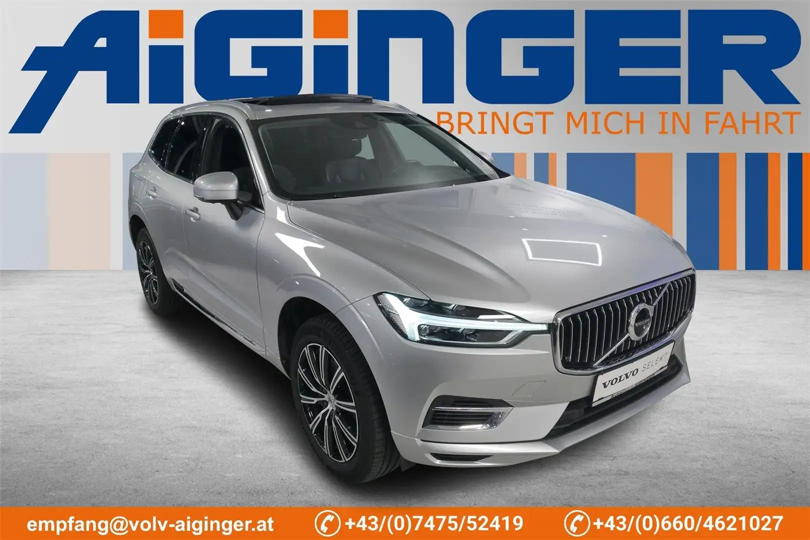 Volvo XC60 T8 AWD Geartr. Inscription Argent - 1