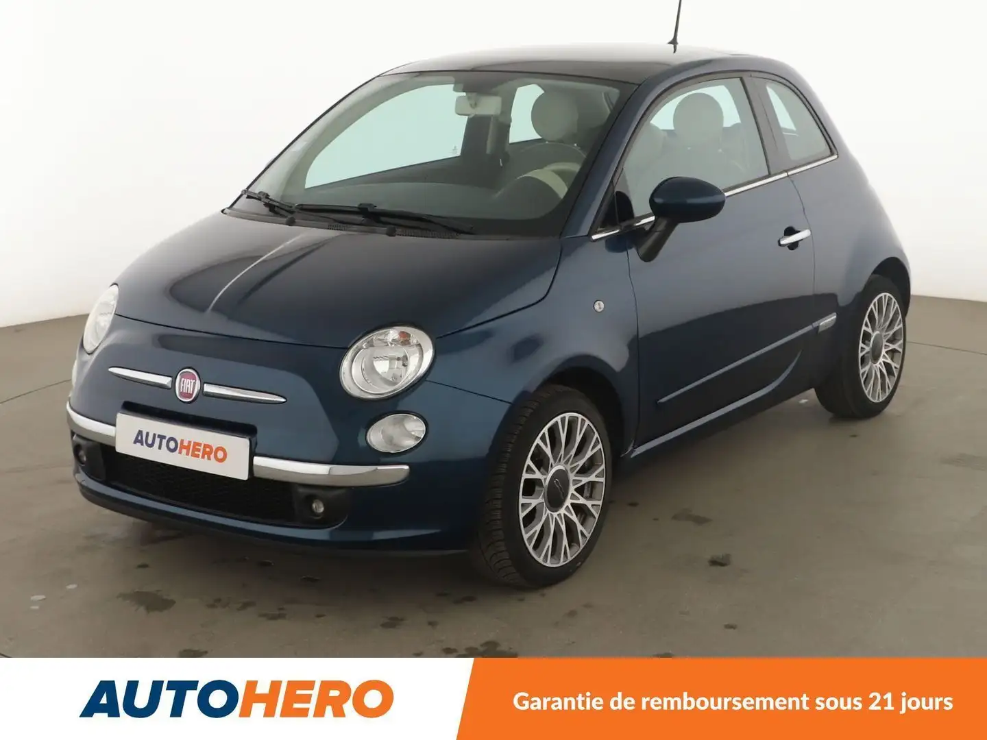 Fiat 500 1.2 Lounge Bleu - 1