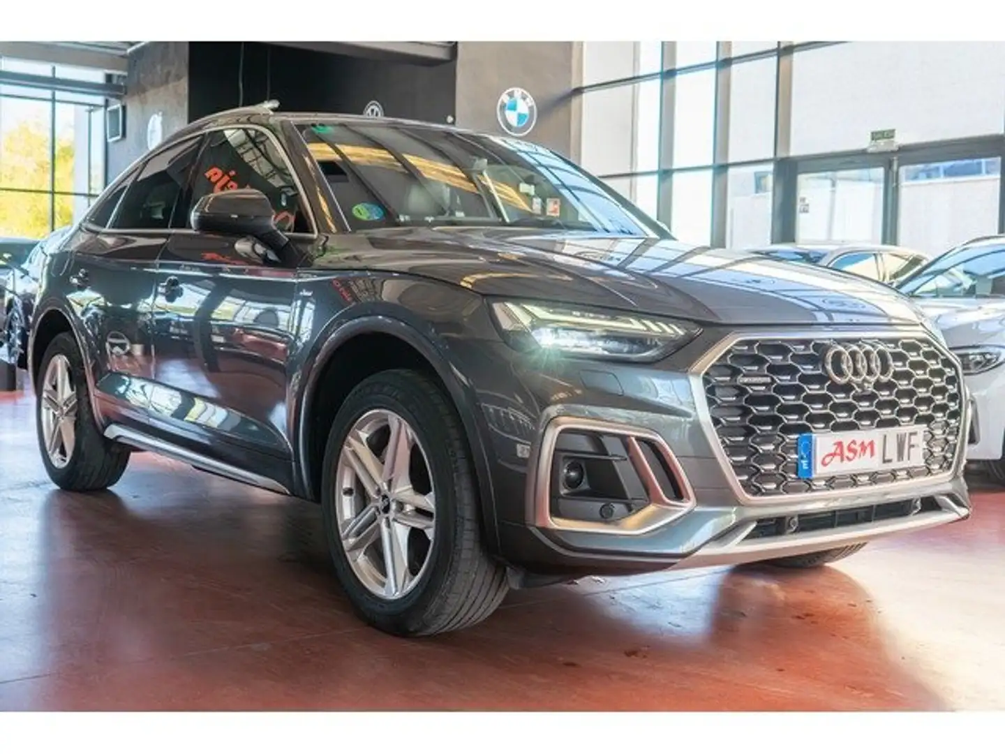 Audi Q5 Sportback 40 TDI quattro-ultra S line S tronic 150 Gris - 2